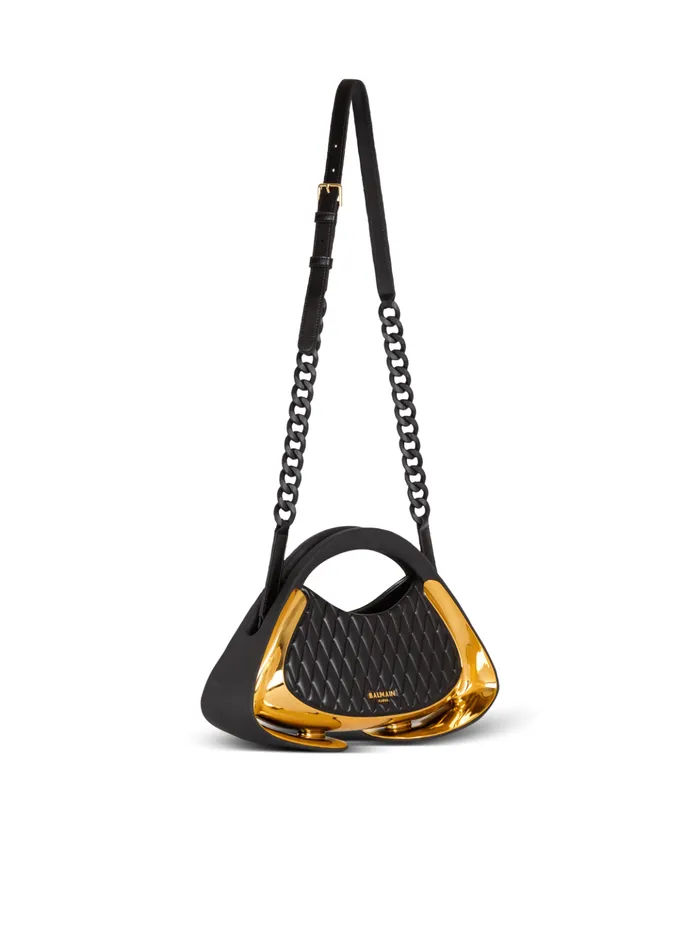 Quilted Medium Jolie Madame Bag Gold Women Balmain Handbags
