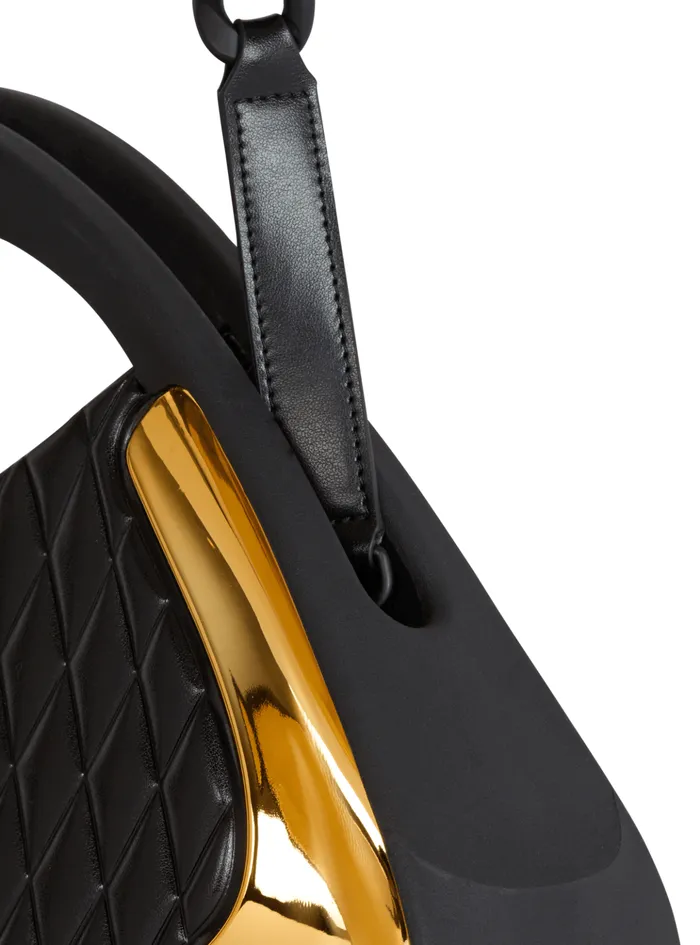 Quilted Medium Jolie Madame Bag Gold Women Balmain Handbags