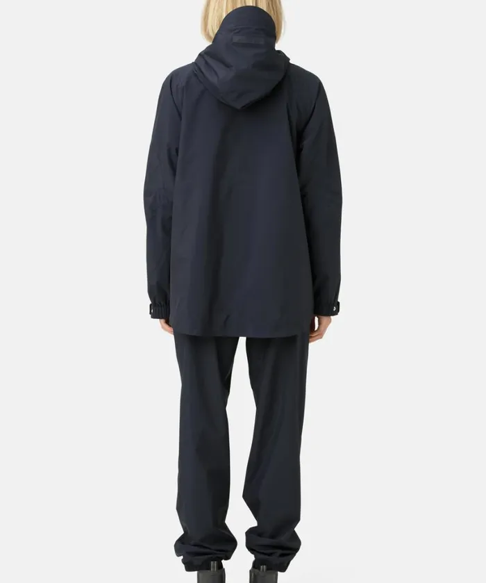Rain Jacket 8211 Dark Indigo Rainwear Ilse Jacobsen Raincoats