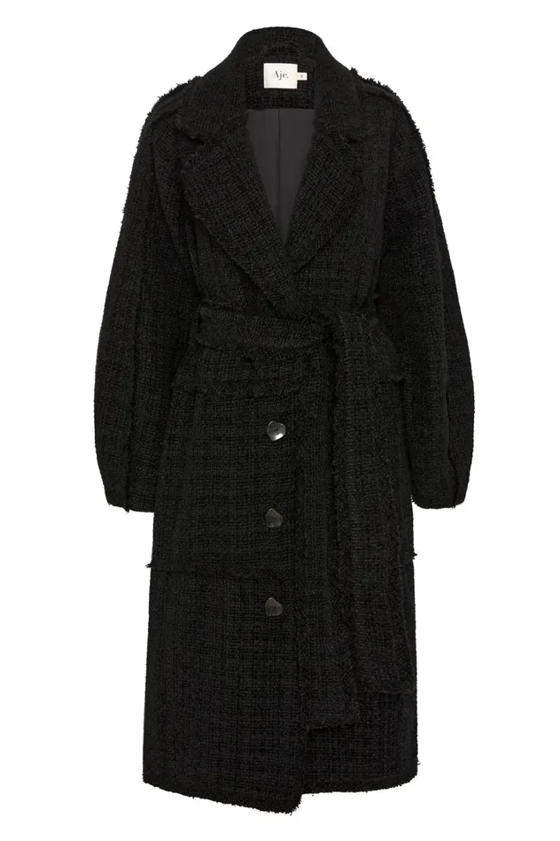 Rebellion Coat Black Women Aje Blazers Jackets 038 Coats