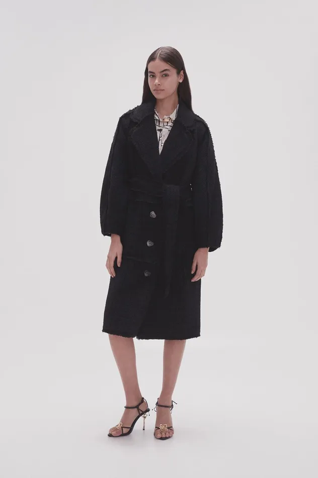 Rebellion Coat Black Women Aje Blazers Jackets 038 Coats
