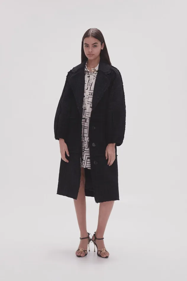 Rebellion Coat Black Women Aje Blazers Jackets 038 Coats