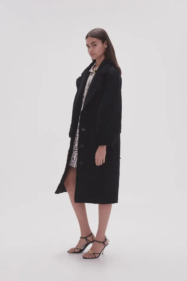 Rebellion Coat Black Women Aje Blazers Jackets 038 Coats