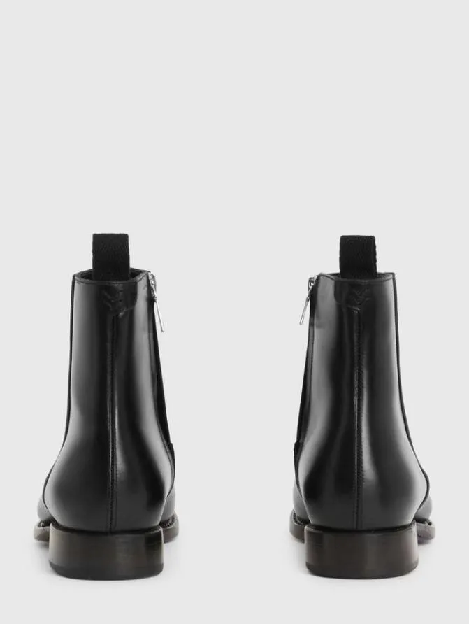 REGENT BOOT Black ShoesLeather John Varvatos Leather Boots