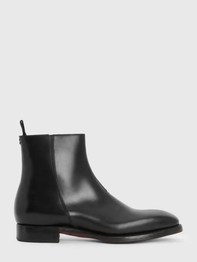 REGENT BOOT Black ShoesLeather John Varvatos Leather Boots