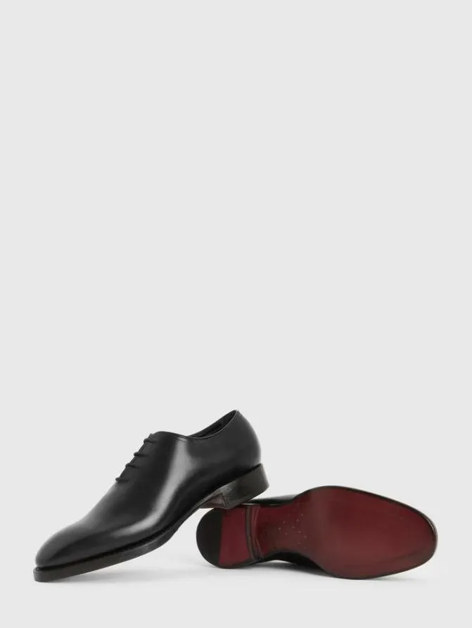 REGENT OXFORD Black ShoesLeather John Varvatos Leather Shoes