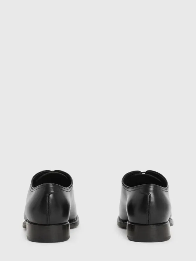 REGENT OXFORD Black ShoesLeather John Varvatos Leather Shoes