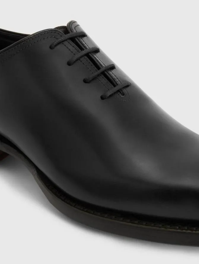 REGENT OXFORD Black ShoesLeather John Varvatos Leather Shoes