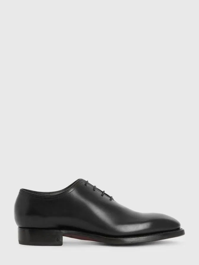 REGENT OXFORD Black ShoesLeather John Varvatos Leather Shoes