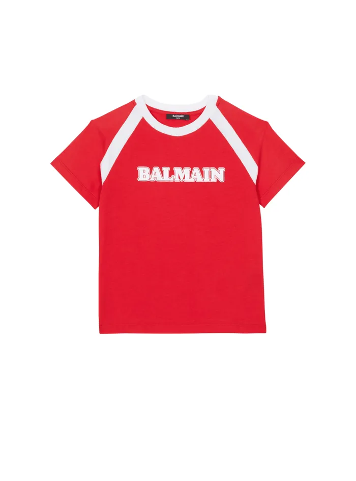 Retro Tshirt Red Kids Balmain