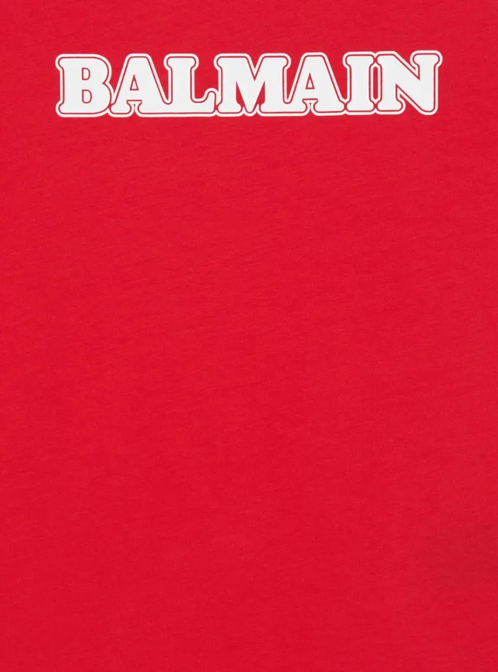 Retro Tshirt Red Kids Balmain