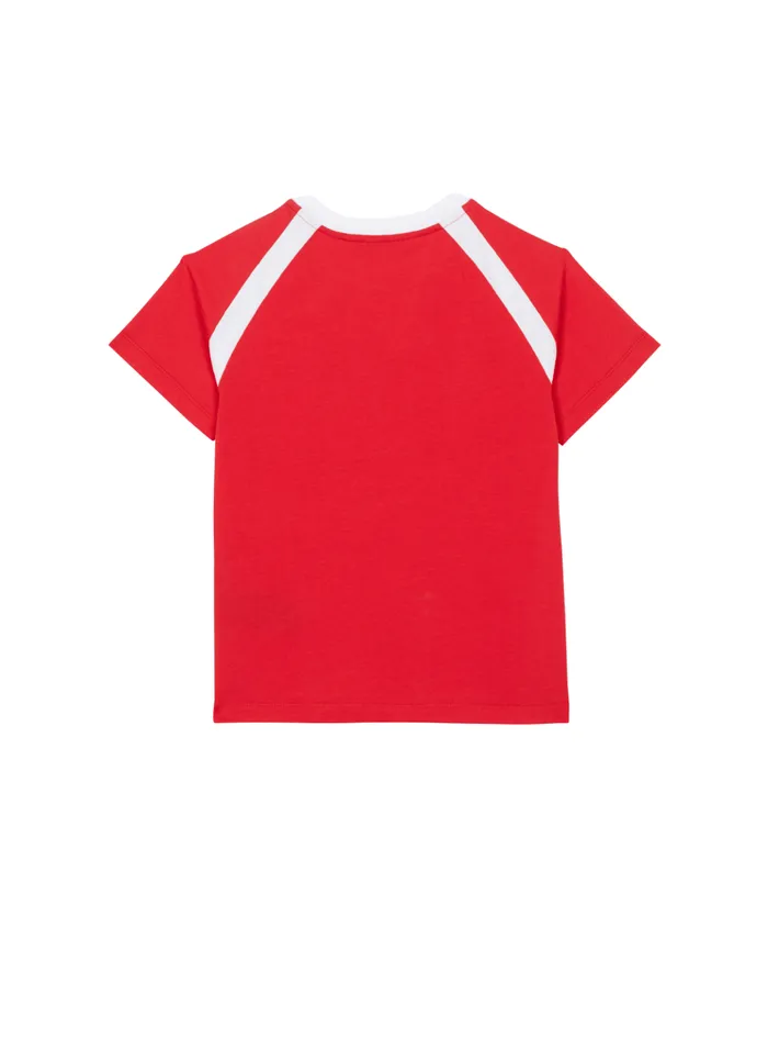 Retro Tshirt Red Kids Balmain