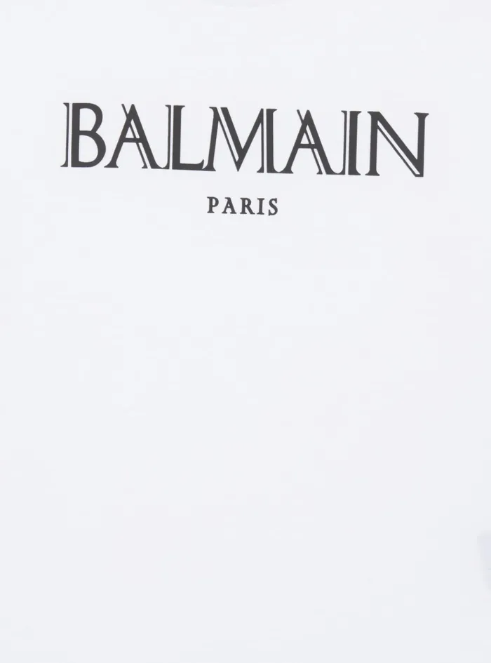 Roman Tshirt White Kids Balmain