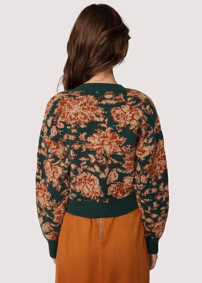 Rosetta Cardigan Greenmulti Women Lost Wander Outerwear