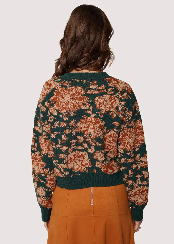 Rosetta Pullover Top Greenmulti Women Lost Wander Tops
