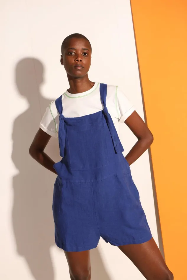 Rowan Playsuit Cobalt WomensShop LF Markey One Pieces