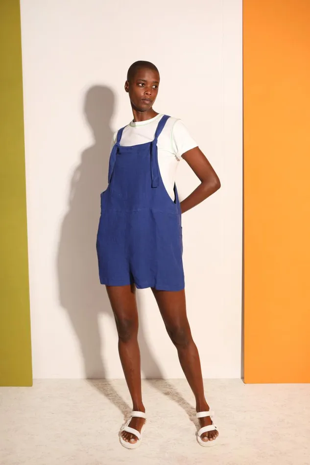 Rowan Playsuit Cobalt WomensShop LF Markey One Pieces