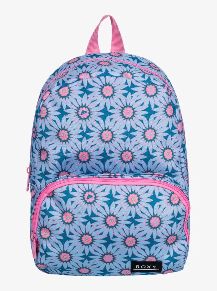 Roxy Backpacks Girl039s 27 Always Core 8L Extra Small Backpack Crystal Teal Sol Flower 8211 WomenKids