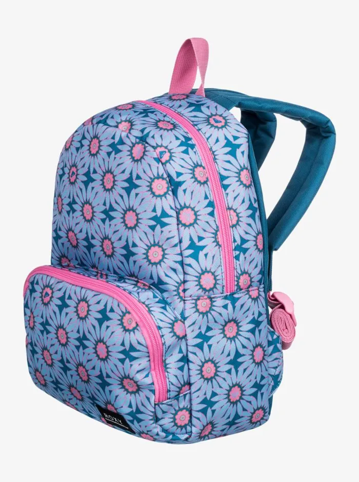 Roxy Backpacks Girl039s 27 Always Core 8L Extra Small Backpack Crystal Teal Sol Flower 8211 WomenKids