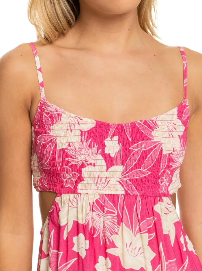 Roxy Dresses Hot Tropics Maxi Dress Shocking Pink Wild Oasis 8211 Women Roxy Dresses Hot Tropics Maxi Dress Shocking Pink Wild Oasis 8211 Women