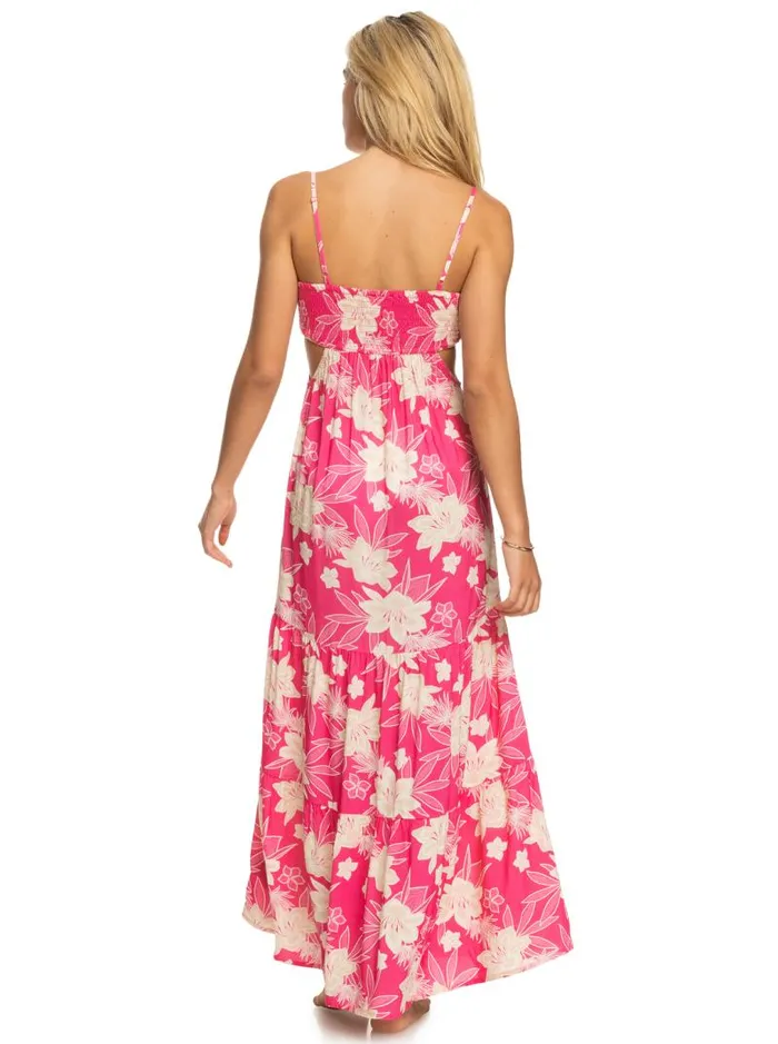 Roxy Dresses Hot Tropics Maxi Dress Shocking Pink Wild Oasis 8211 Women Roxy Dresses Hot Tropics Maxi Dress Shocking Pink Wild Oasis 8211 Women
