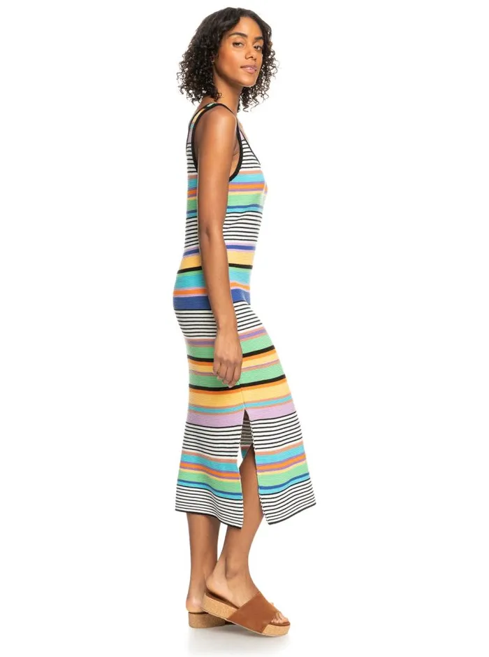Roxy Dresses Sunshine Bouquet Midi Length Strappy Dress Anthracite Good Vibration 8211 Women Roxy Dresses Sunshine Bouquet Midi Length Strappy Dress Anthracite Good Vibration 8211 Women