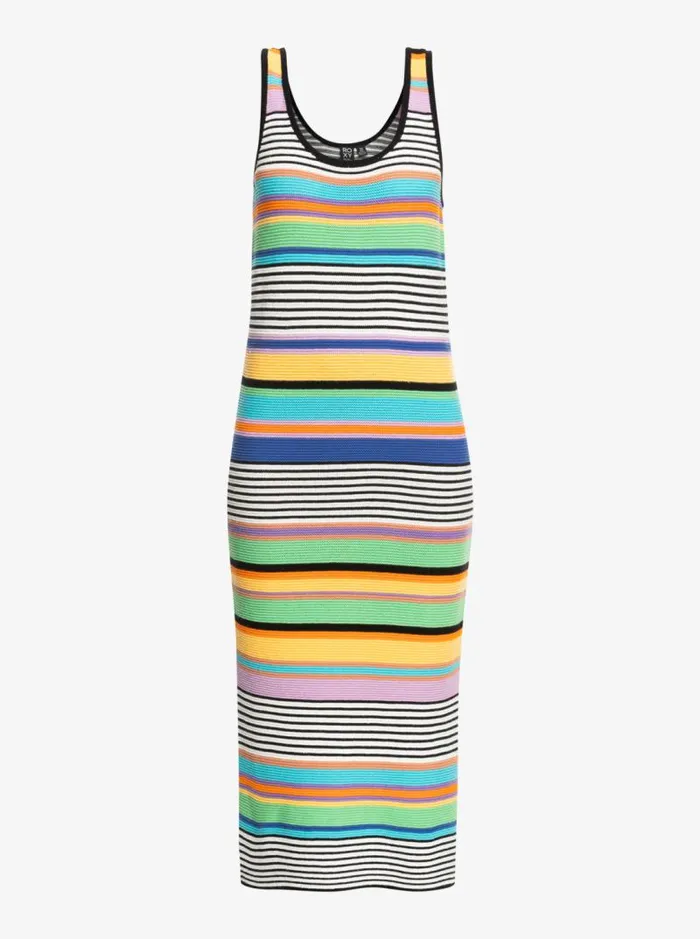 Roxy Dresses Sunshine Bouquet Midi Length Strappy Dress Anthracite Good Vibration 8211 Women Roxy Dresses Sunshine Bouquet Midi Length Strappy Dress Anthracite Good Vibration 8211 Women