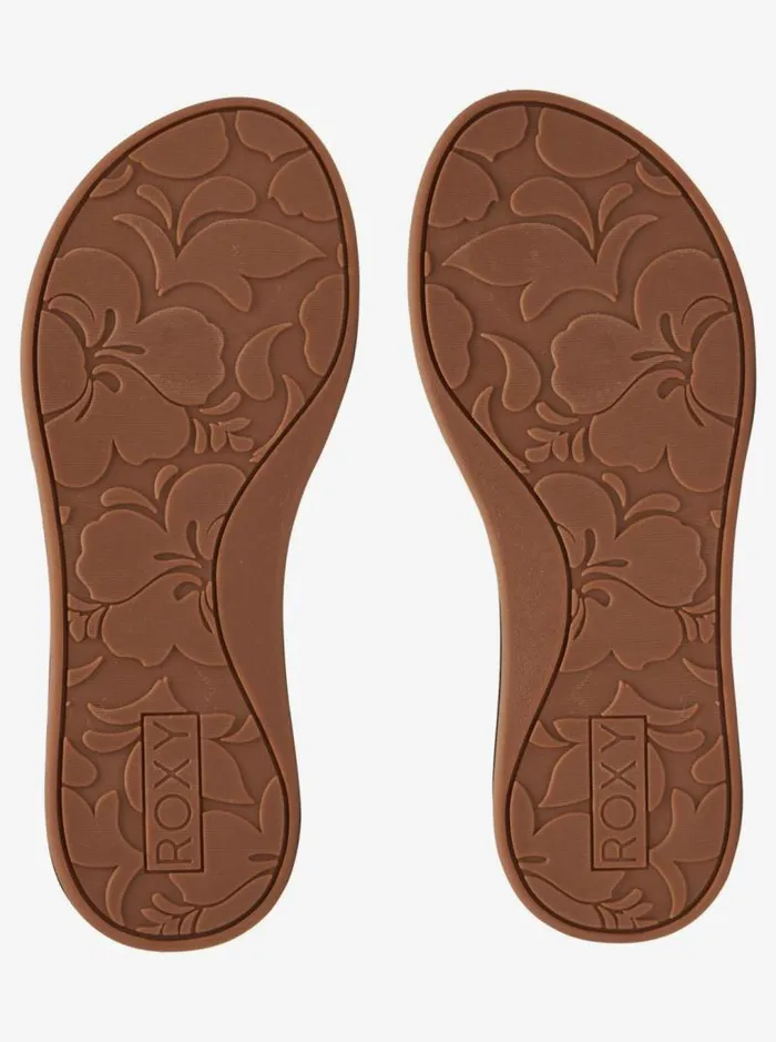 Roxy Flip Flops Colbee Hi Sandals Blacktan 8211 Women