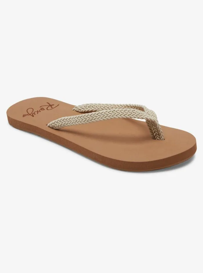 Roxy Flip Flops Malia FlipFlops Natural 8211 Women