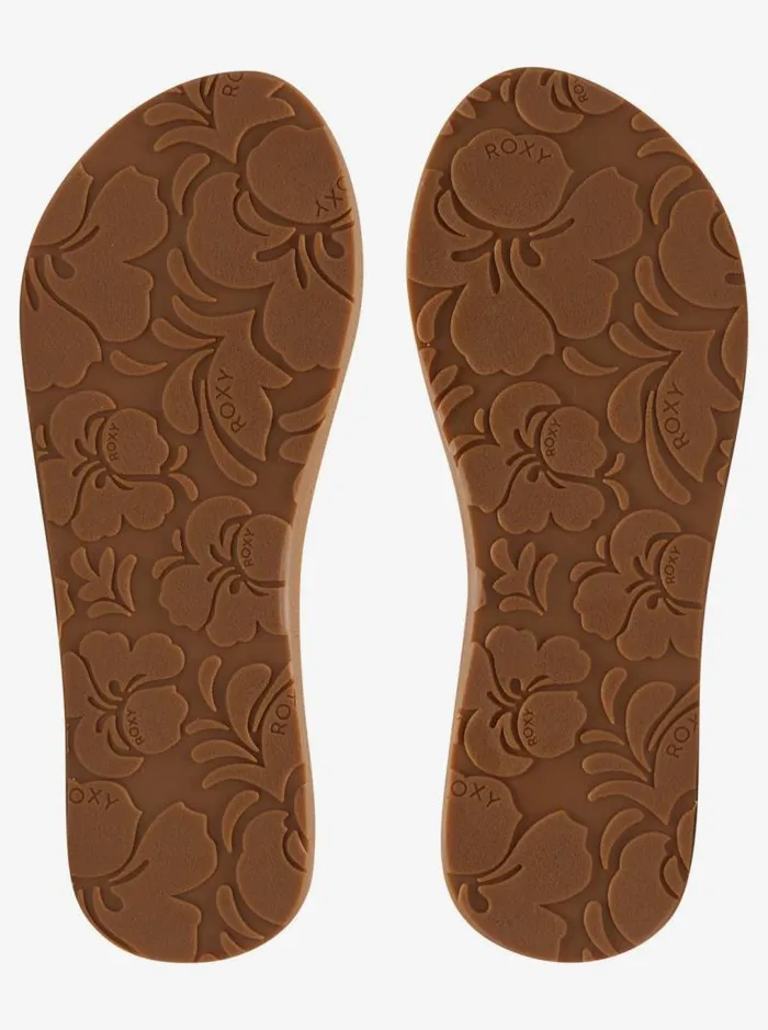 Roxy Flip Flops Malia FlipFlops Natural 8211 Women Roxy Flip Flops Malia FlipFlops Natural 8211 Women