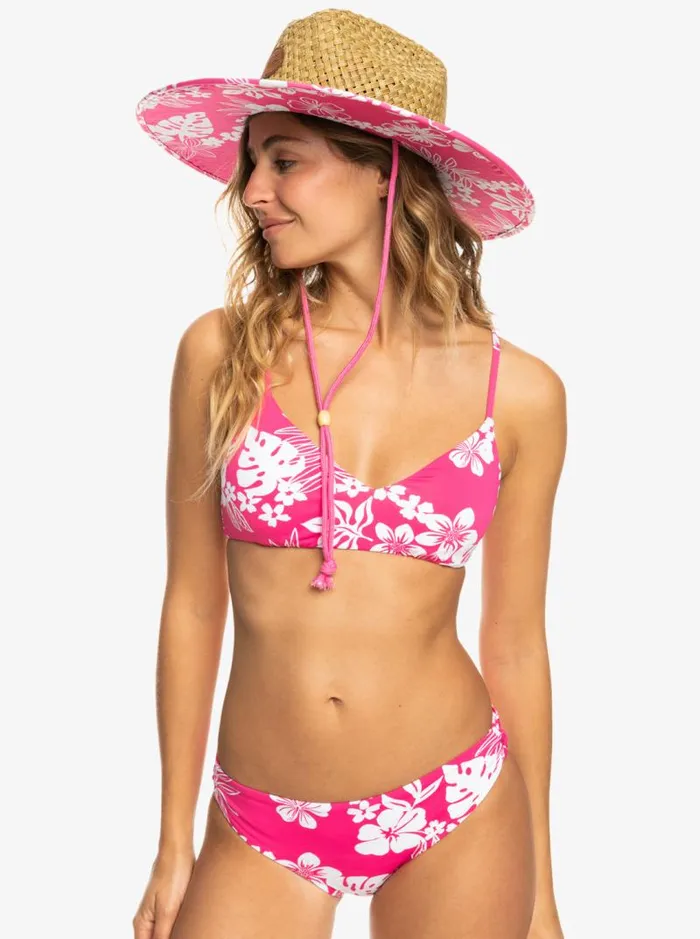 Roxy Hats Pina To My Colada Sun Hat Shocking Pink Hello Aloha 8211 Women Roxy Hats Pina To My Colada Sun Hat Shocking Pink Hello Aloha 8211 Women