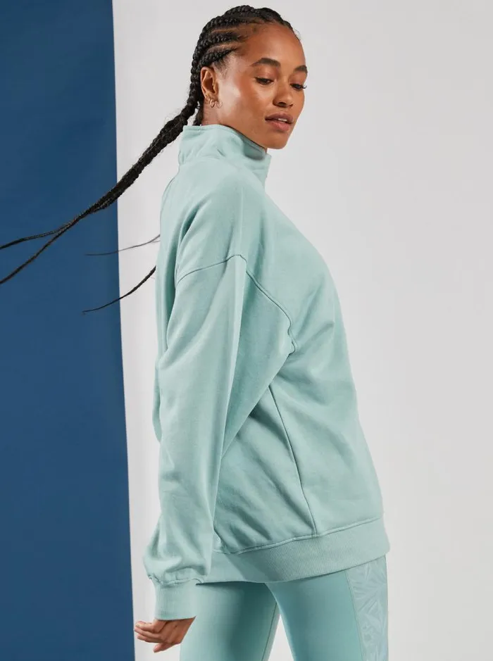 Roxy Jackets Waves Of Warmth HalfZip Fleece Blue Surf Planao 8211 Women Roxy Jackets Waves Of Warmth HalfZip Fleece Blue Surf Planao 8211 Women