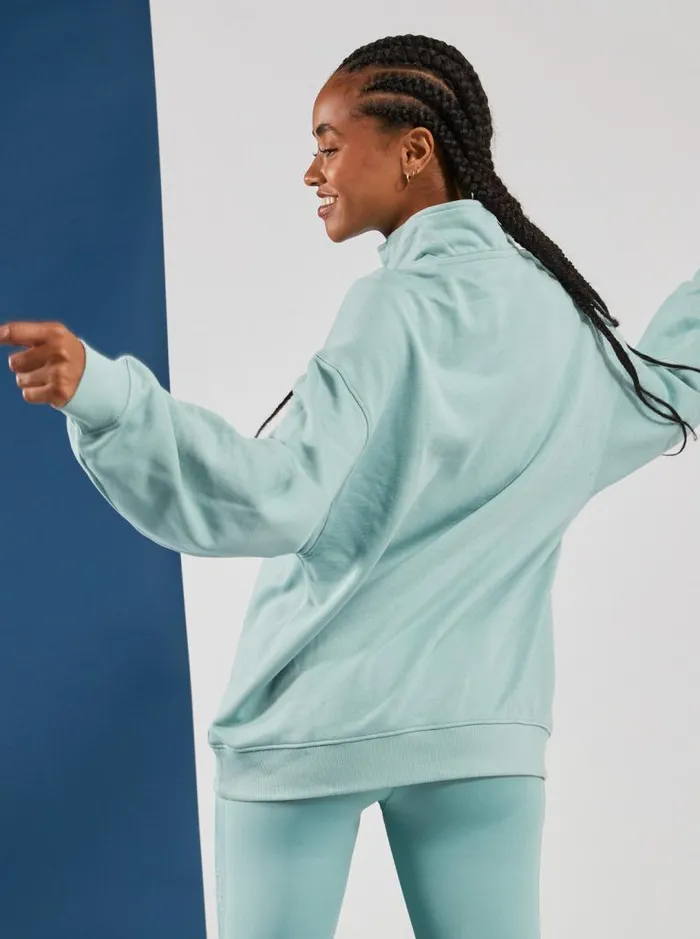 Roxy Jackets Waves Of Warmth HalfZip Fleece Blue Surf Planao 8211 Women Roxy Jackets Waves Of Warmth HalfZip Fleece Blue Surf Planao 8211 Women
