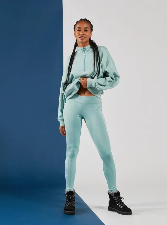 Roxy Jackets Waves Of Warmth HalfZip Fleece Blue Surf Planao 8211 Women Roxy Jackets Waves Of Warmth HalfZip Fleece Blue Surf Planao 8211 Women