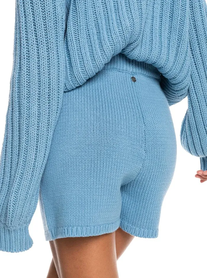 Roxy Loungewear Hello Again Shorts Dusk Blue 8211 Women Roxy Loungewear Hello Again Shorts Dusk Blue 8211 Women