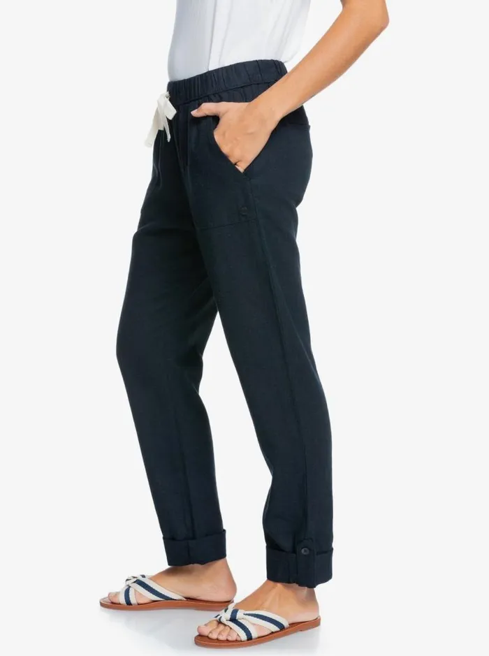 Roxy Pants and Jeans On The Seashore Cargo Pants Anthracite 8211 Women Roxy Pants and Jeans On The Seashore Cargo Pants Anthracite 8211 Women