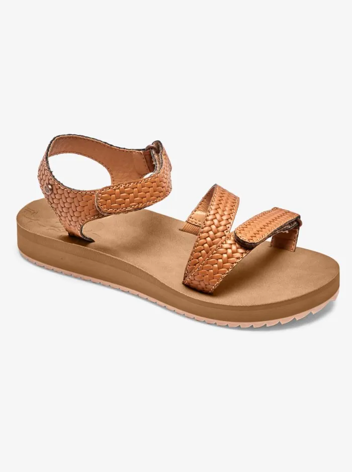 Roxy Sandals Anela Sandals Browntan 8211 Women Roxy Sandals Anela Sandals Browntan 8211 Women