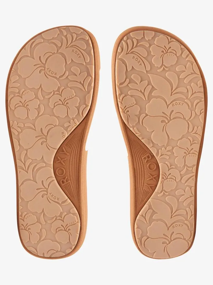 Roxy Sandals Slippy WaterFriendly Sandals Tan 8211 Women Roxy Sandals Slippy WaterFriendly Sandals Tan 8211 Women