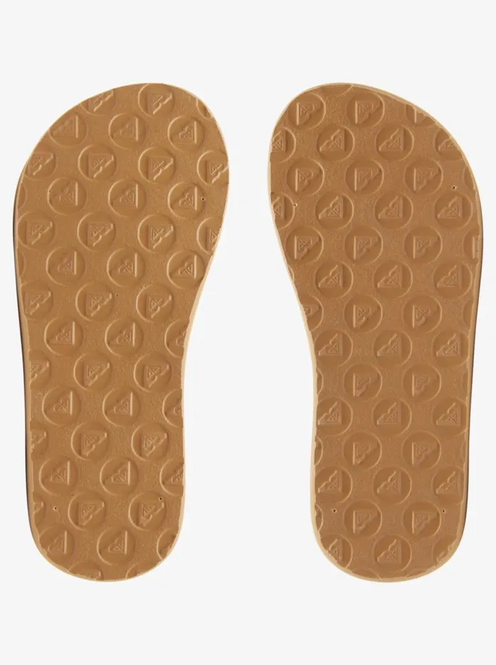 Roxy Shoes and Sandals Girl039s 416 Porto Raffia FlipFlops Pinkraspberry 8211 Kids