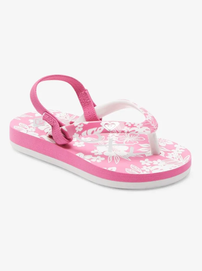 Roxy Shoes and Sandals Toddler039s Pebbles Sandals Pinkwhite 8211 Kids