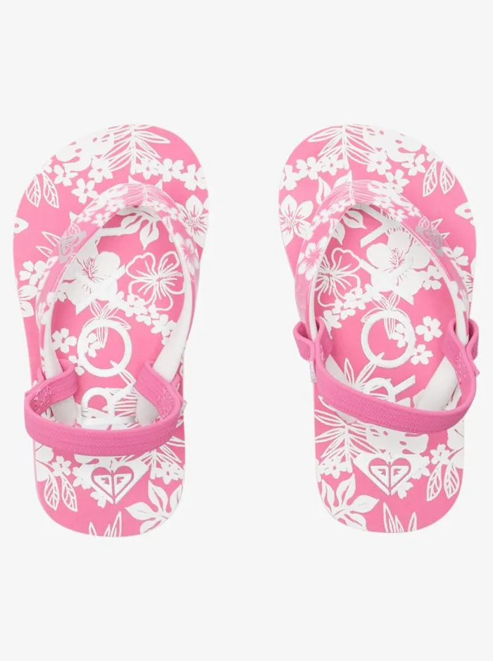 Roxy Shoes and Sandals Toddler039s Pebbles Sandals Pinkwhite 8211 Kids Roxy Shoes and Sandals Toddler039s Pebbles Sandals Pinkwhite 8211 Kids