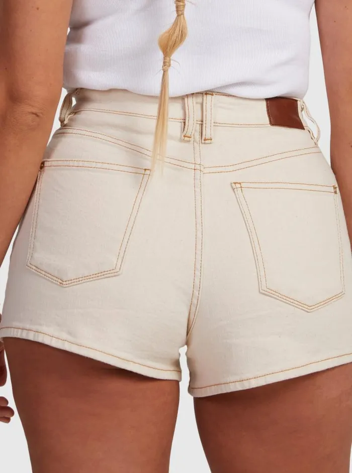 Roxy Shorts Chlo Natural Denim Shorts Natural 8211 Women Roxy Shorts Chlo Natural Denim Shorts Natural 8211 Women