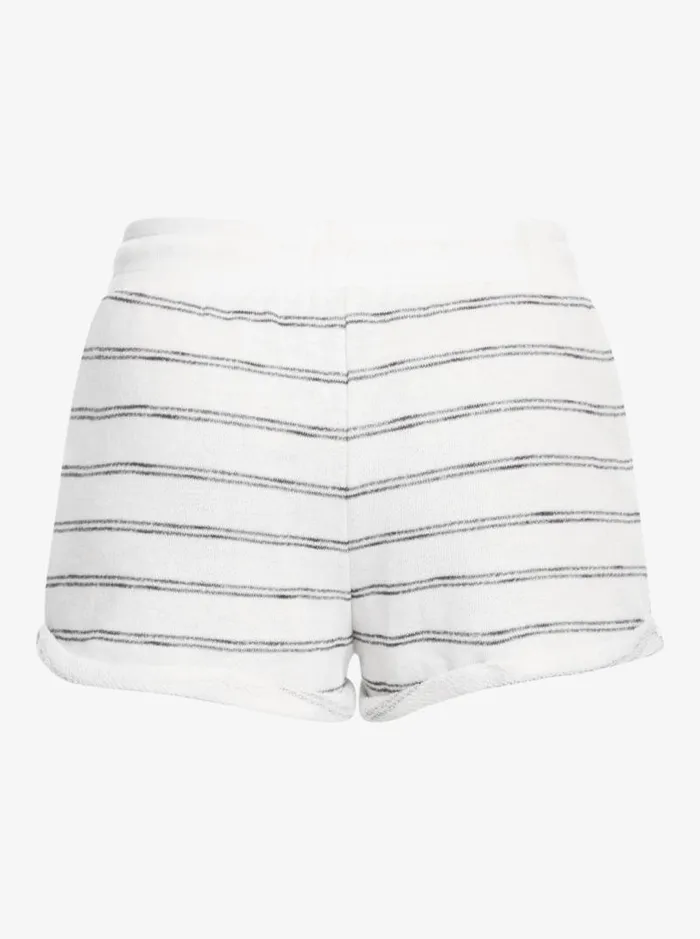 Roxy Shorts Perfect Wave Sweat Shorts Snow White Horiz Will Stripes 8211 Women Roxy Shorts Perfect Wave Sweat Shorts Snow White Horiz Will Stripes 8211 Women