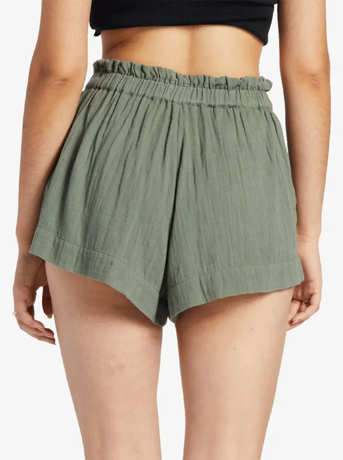 Roxy Shorts What A Vibe Beach Shorts Agave Green 8211 Women Roxy Shorts What A Vibe Beach Shorts Agave Green 8211 Women
