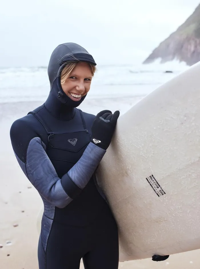 Roxy Wetsuits 543mm Syncro GBS Hooded LSL Fullsuit Jetblack 8211 Women Roxy Wetsuits 543mm Syncro GBS Hooded LSL Fullsuit Jetblack 8211 Women