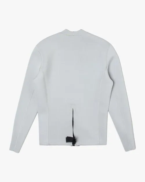 Rvca 2mm Balance Back Zip Wetsuit Jacket Lunar Rock Surf Neoprene Tops