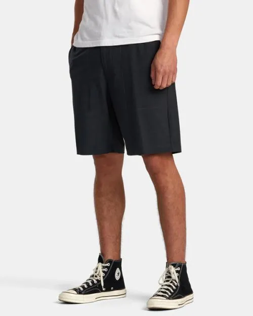 Rvca All Time Hemp Hybrid 19034 Shorts Black Men Shorts and Hybrids