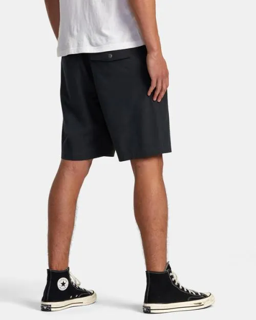 Rvca All Time Hemp Hybrid 19034 Shorts Black Men Shorts and Hybrids
