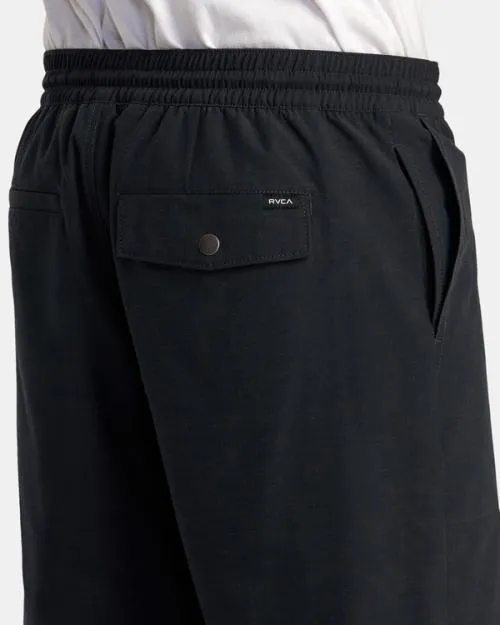 Rvca All Time Hemp Hybrid 19034 Shorts Black Men Shorts and Hybrids