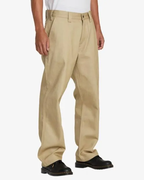 Rvca Americana Chinos Khaki Men Pants